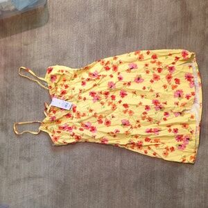 NWT yellow sundress